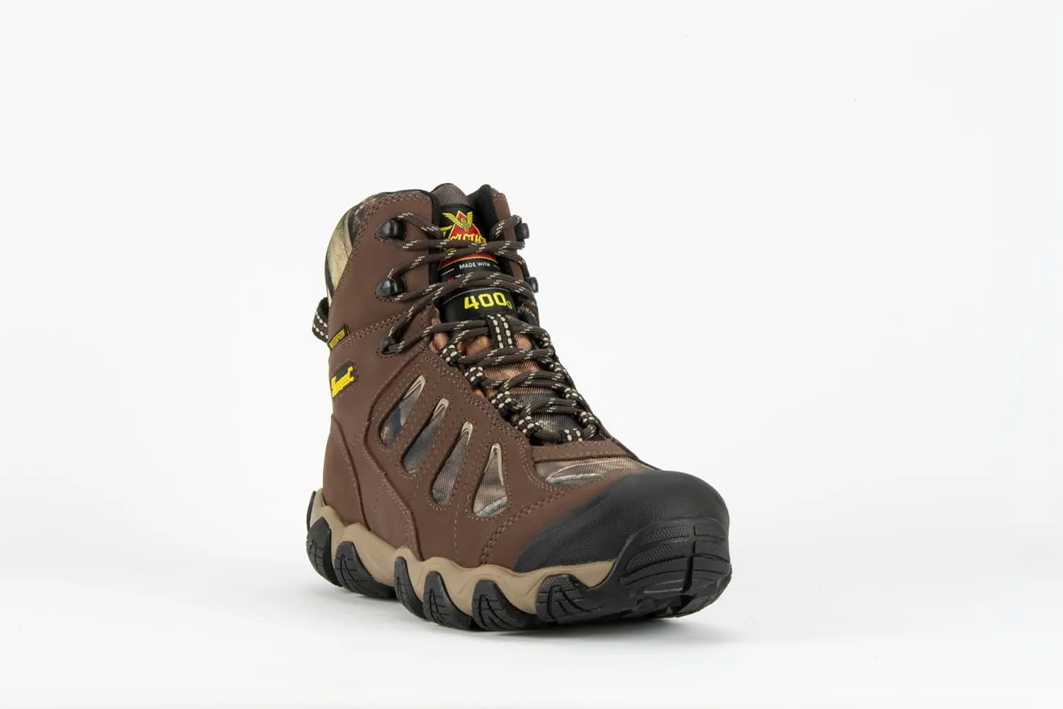 - Breathable Premium Leather and Mesh with Comfort Insole and Athletic Traction Outsole; ASTM Rated Thorogood Crosstrex 6?? Insulated Waterproof Hiking Boots for stash suppose necessary gorgeous Men 