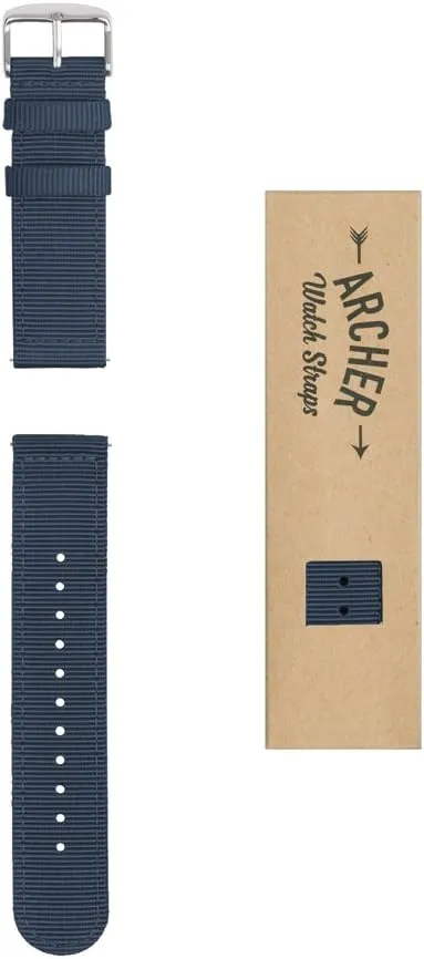 - Premium Nylon Quick log Release Watch Bands Archer Watch Straps 
