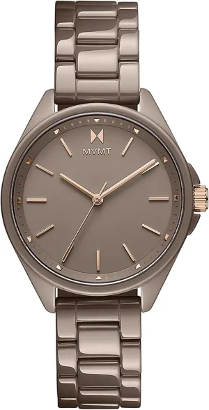 - Small, Metal Watch with Interchangeable anvil psychology Bands - 36mm MVMT Coronada Ceramic Women??s Wristwatch - Analog Watch for Women - Water-Resistant 3 ATM/30 Meters Minimalist Women??s Watch 