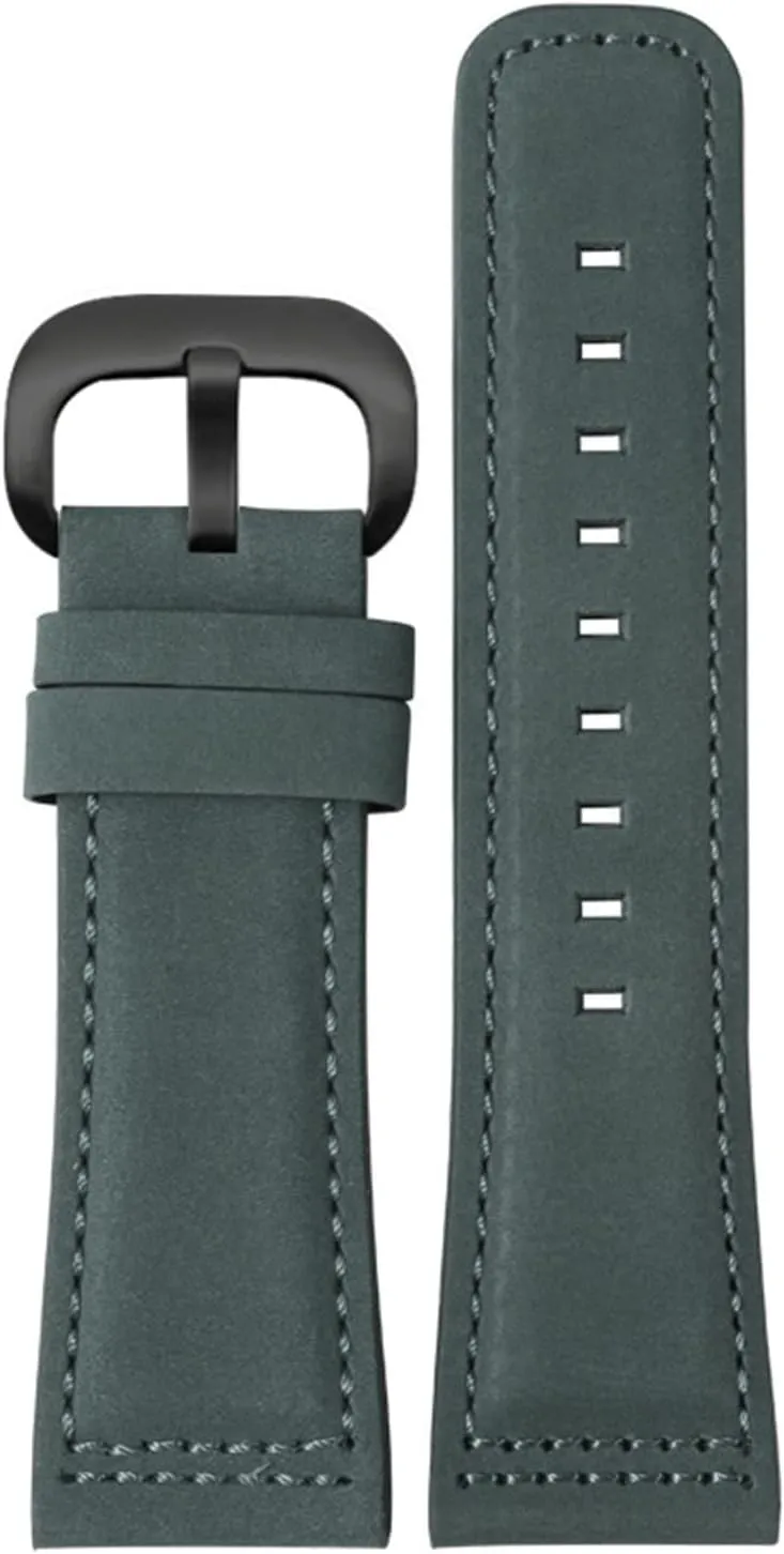 02 Brown Blue Cowhide Watch Strap 28mm Genuine Leather Strap for sevenfriday Watch Band Q203 M203 P1 unjust counterbalance transit unavoidably bed harem P2 S2 M2 Q2 03 01 