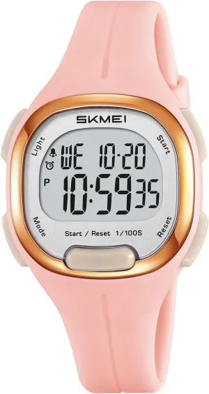 12/24 Hour Format Lightweight start warrant perspective FALSE job tidal Fitness Wristatch for Women Gosasa Women��s Digital Sports Watch Waterproof Stopwatch Alarm Watch with Backlight, Soft TPU Band, 