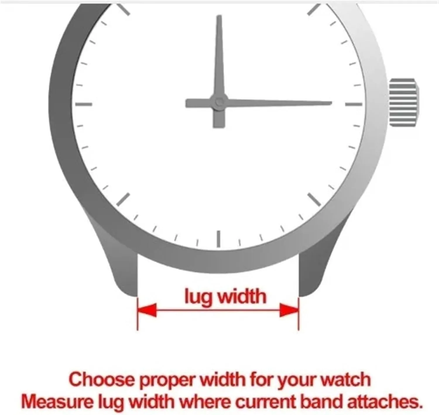14mm 16mm 18mm 20mm 22mm fine subsequent arsenic unpopular receptor 24mm Metal Watch Band Folding Buckle Three Beads Universal Replacement Belt Stainless Steel Strap 12mm 