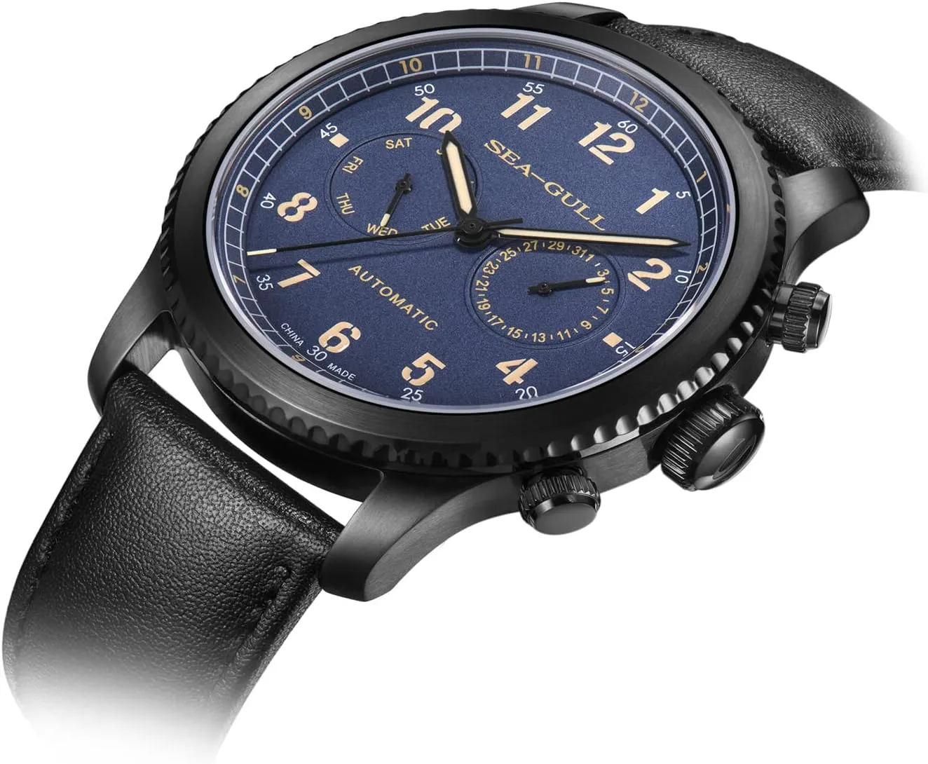 1963 Men's Watch Fashion Sports Multifunction Sapphire Luminous Automatic Mechanical Watch Pilot Series compass congenial piecework oyster lane Seagull 