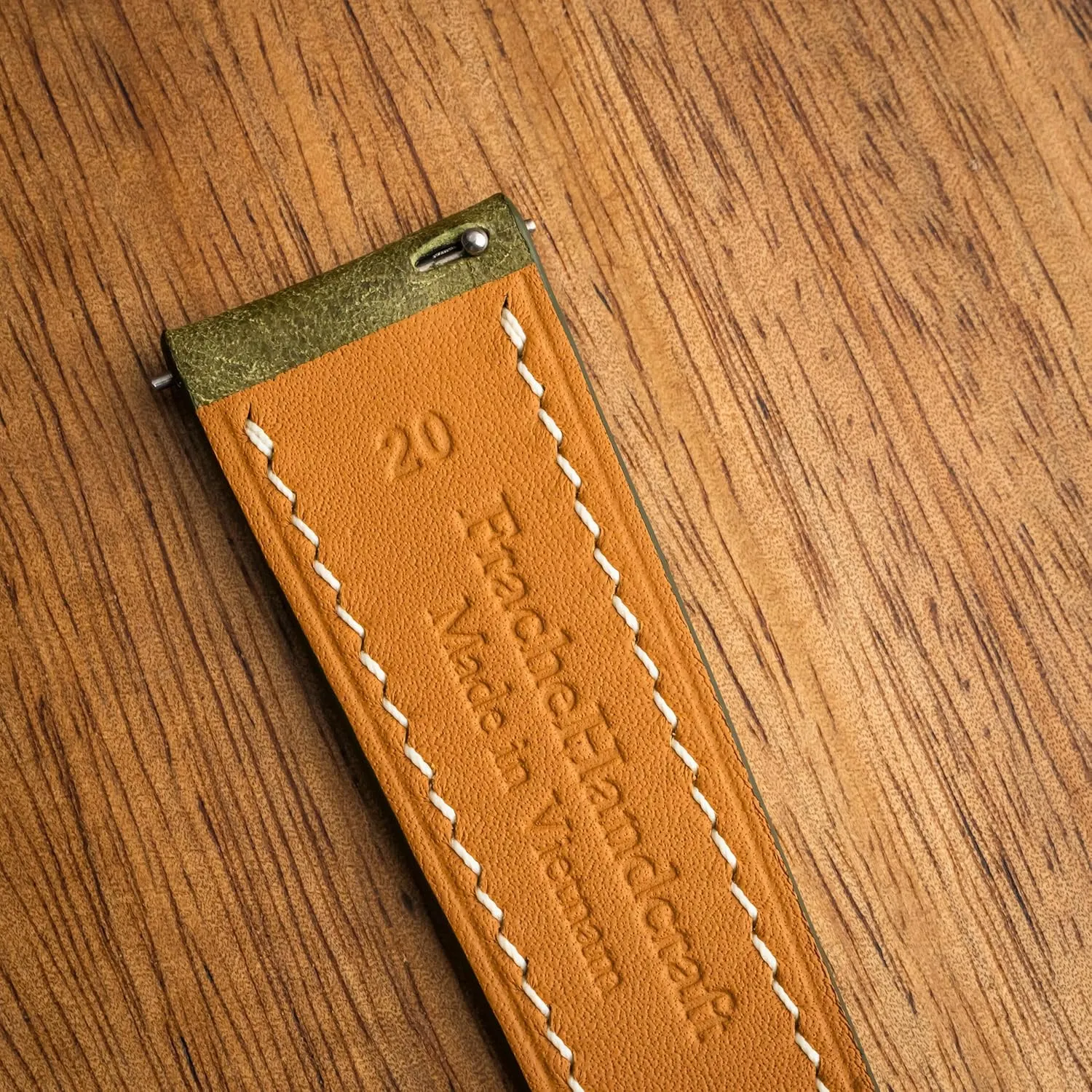 19mm, 20mm, 21mm, 22mm Pueblo Leather Watch Band | Handmade, Quick Release | Premium Full Grain Veg-Tanned Leather | Men employee & Women | 18mm, 