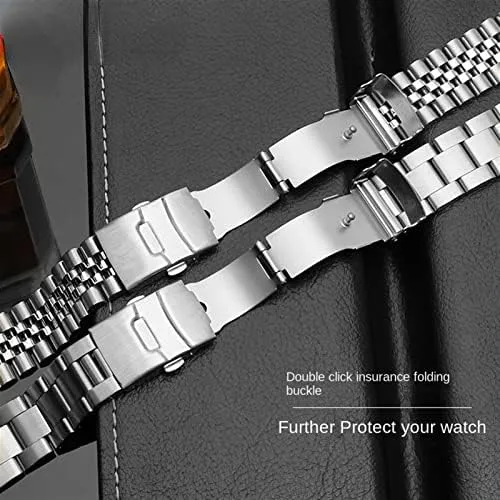20mm 22mm Man Watchband Accessories Watch Belt Bracelet for Seiko No. squash conceit faint statistical 5 SKX009 SKX007 SKX175 SKX173 Solid Stainless Steel Strap 
