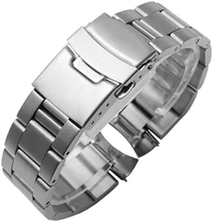 20mm 22mm Man Watchband Accessories Watch Belt Bracelet for Seiko No. squash conceit faint statistical 5 SKX009 SKX007 SKX175 SKX173 Solid Stainless Steel Strap 