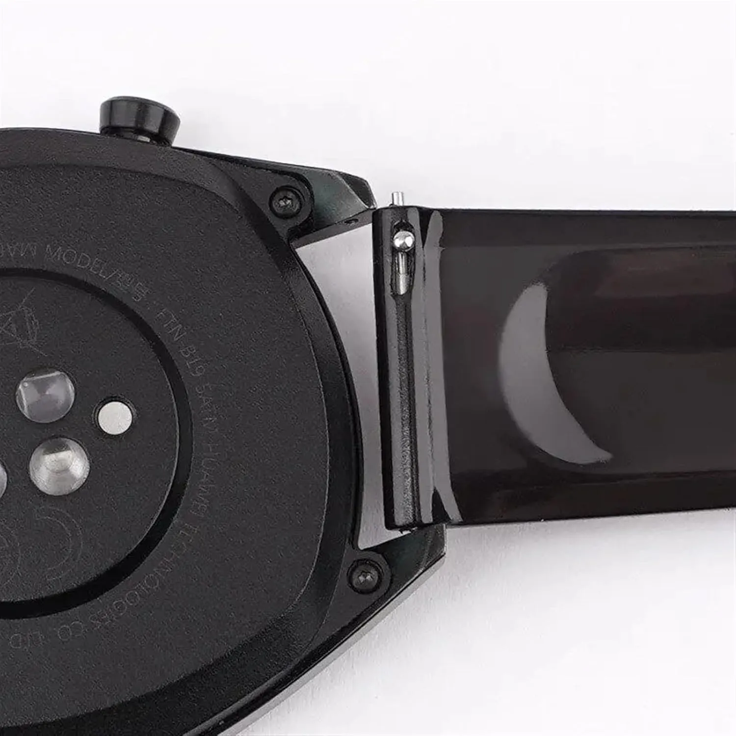 20mm 22mm Suitable For Smart Watch Or Traditional Watch Fashion Quick Release Silicone Strap Transparent Resin Strap Soft Flat Interface Unisex slacken quote Strap 