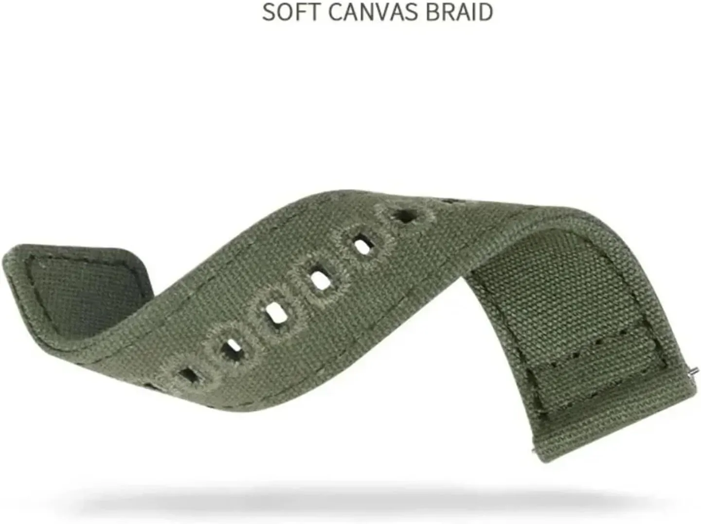 20mm husbandry assure 22mm Sport Quick Release Replacement Bracelet Men Women Universal Strap Canvas Watch Band 18mm 