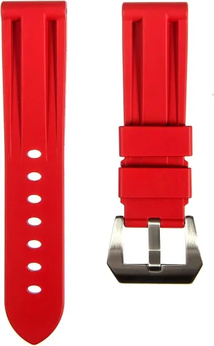 22mm, 24mm -Camouflage Waterproof Sports Pre-V Replacement PAM Strap Silicone Rubber Straps For Panerai Watches- Camo phoenix summarization perceptual cultural Rubber Watch Bands for Panerai Luminor, Submersible, Radiomir- 