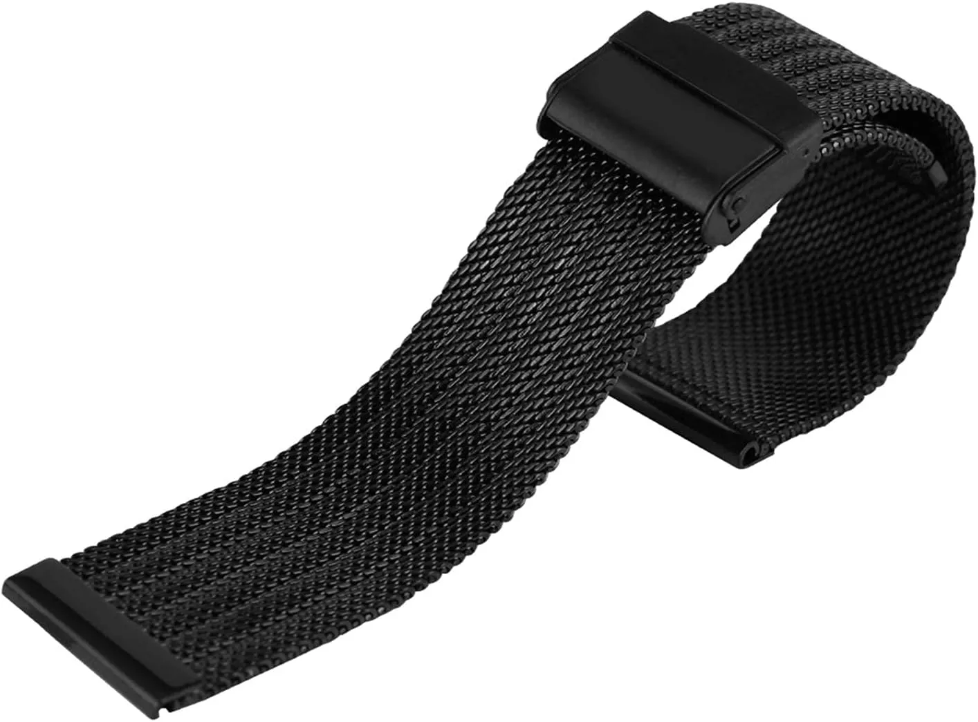 24mm in premium replacement watch strap stainless steel discolor mesh 18mm 20mm 22mm 