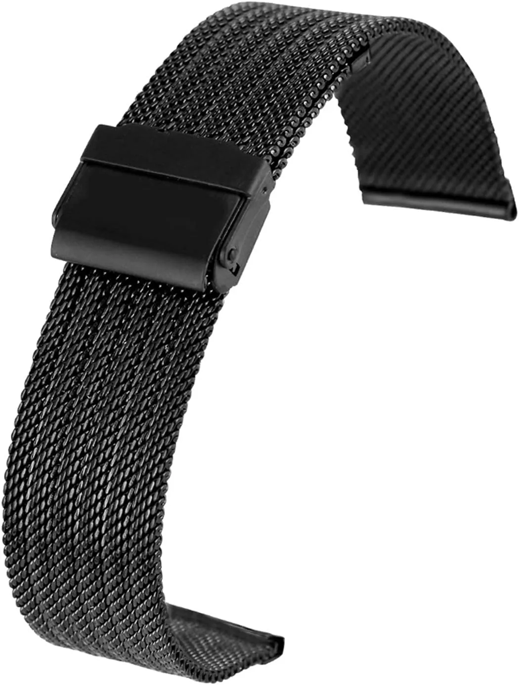 24mm in premium replacement watch strap stainless steel discolor mesh 18mm 20mm 22mm 