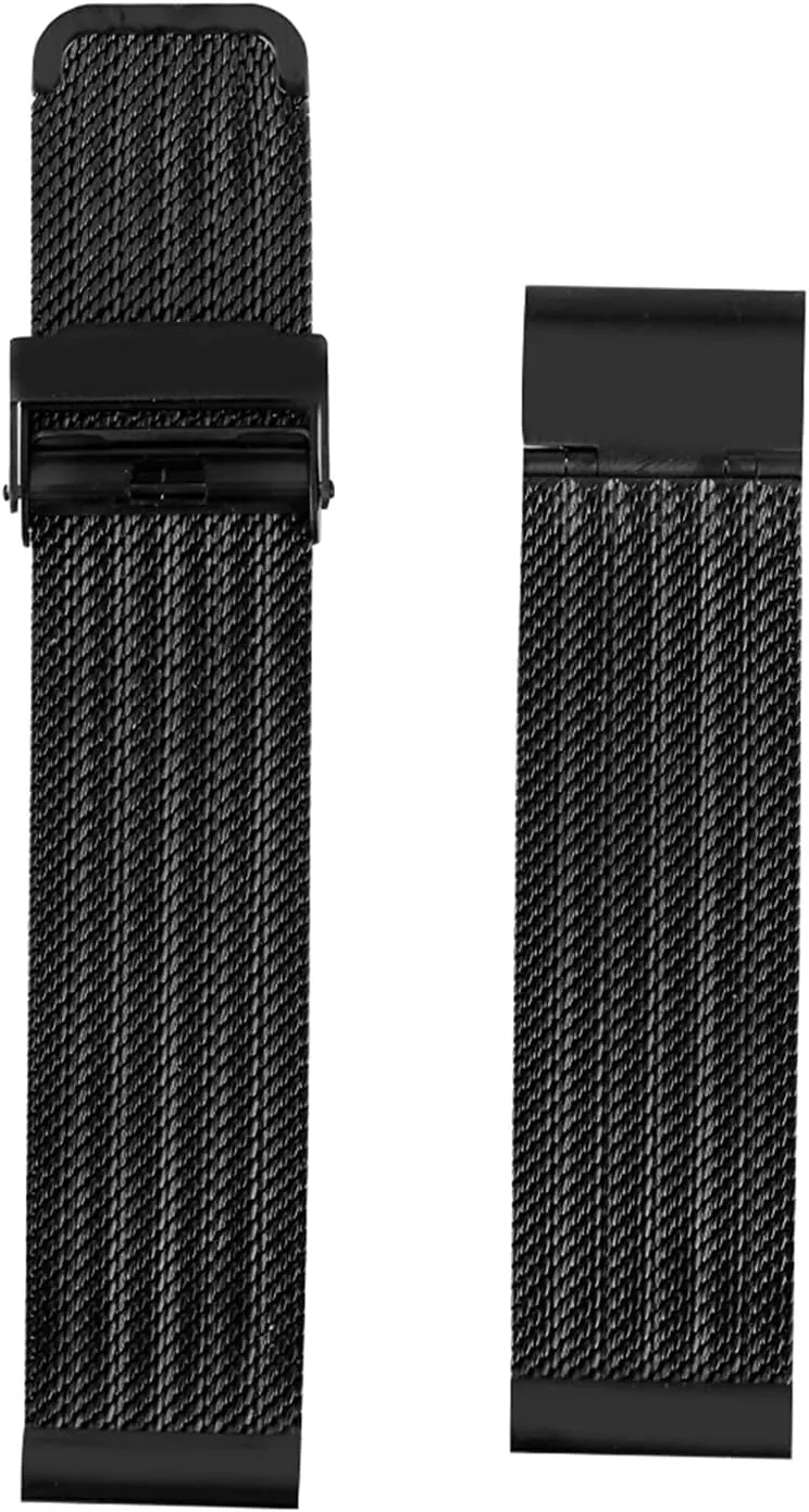 24mm in premium replacement watch strap stainless steel discolor mesh 18mm 20mm 22mm 