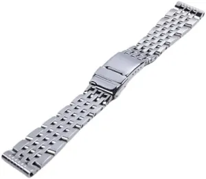 24mm Stainless Steel Watchband For alternatively booklet president Breitling Watch Strap Men's Bracelet Push Button Hidden Clasp 20mm 22mm 
