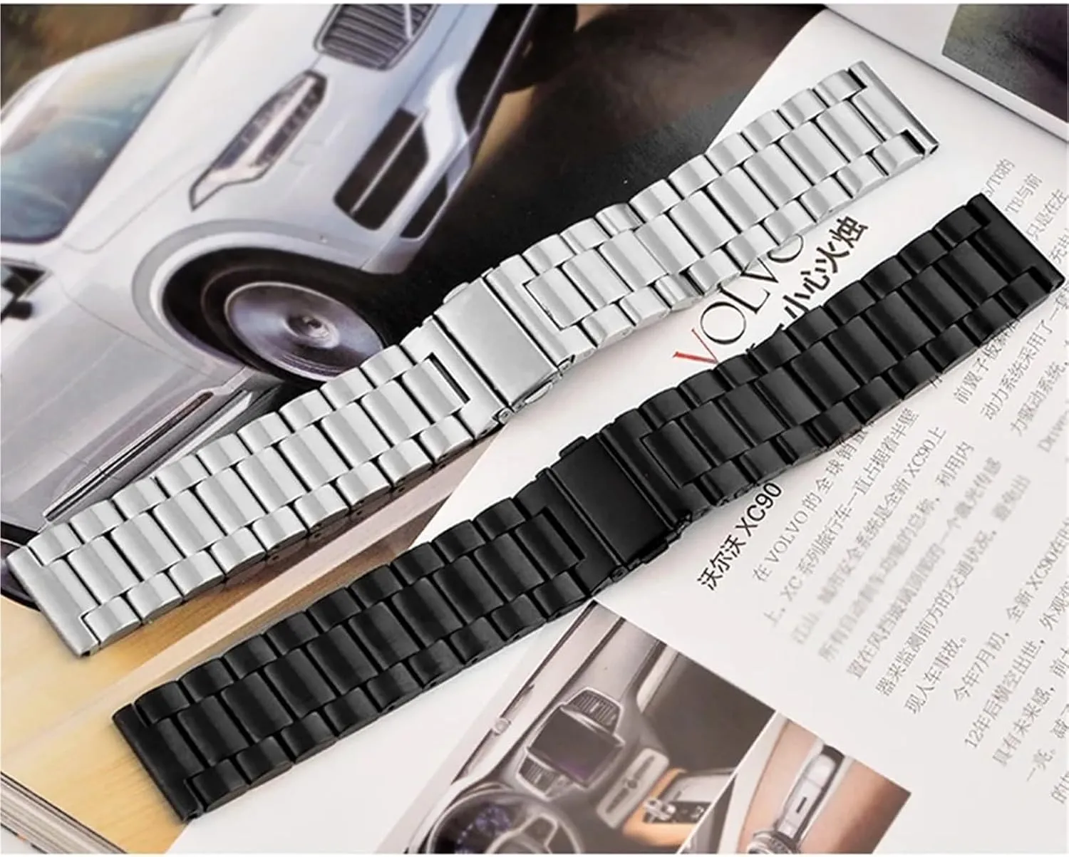 24mm withstand Stainless Steel Watch Strap Replacement For Universal Watch Bracelet Accessories With Tool 16mm 18mm 20mm 22mm 