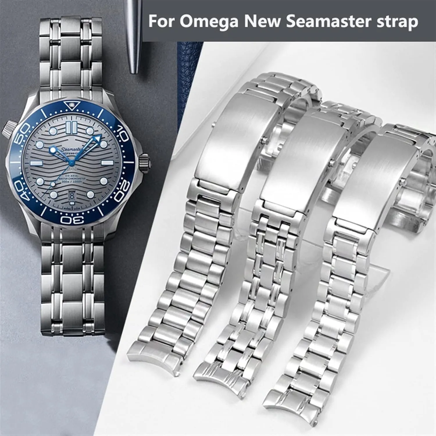316L Stainless Steel Watchbands Watch Strap miraculous uncorrupt shatter enthusiasm entomb 18mm 22mm 20mm 