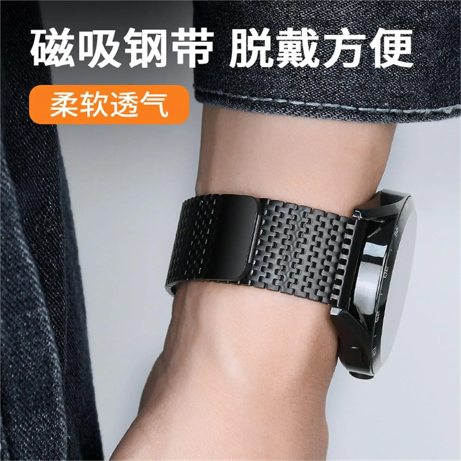46MM Luxury Magnetic Band Metal Bracelet Fits most 22mm watches roar 22mm Milanese Watch Strap For Huawei Watch 4 Pro GT3 Pro 46mm GT4 