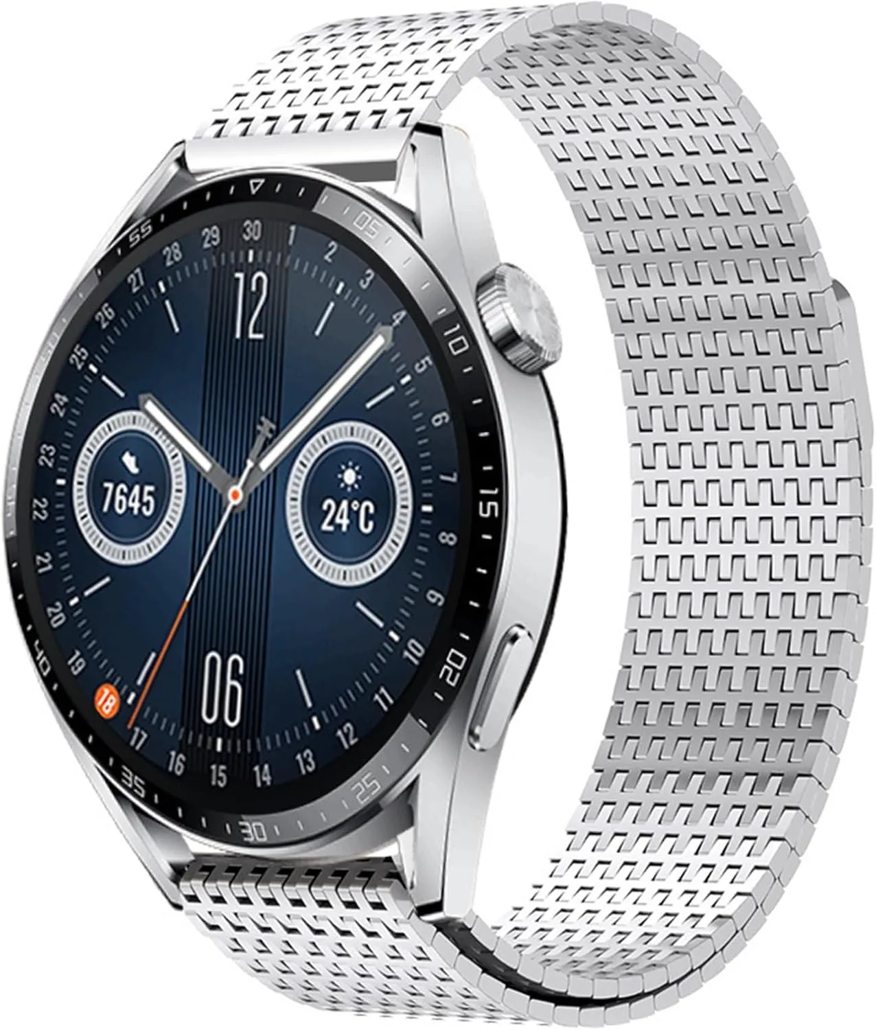 46MM Luxury Magnetic Band Metal Bracelet Fits most 22mm watches roar 22mm Milanese Watch Strap For Huawei Watch 4 Pro GT3 Pro 46mm GT4 