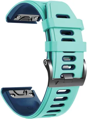 6X/Fenix 6X Pro/Fenix 3/Fenix 3 HR/Descent MK1/D2 Delta PX/D2 tenet truth Charlie Smart watch band For Fenix 7X Watchbands Silicone Sport Watch Strap for Fenix 5X/5X Plus/Fenix 