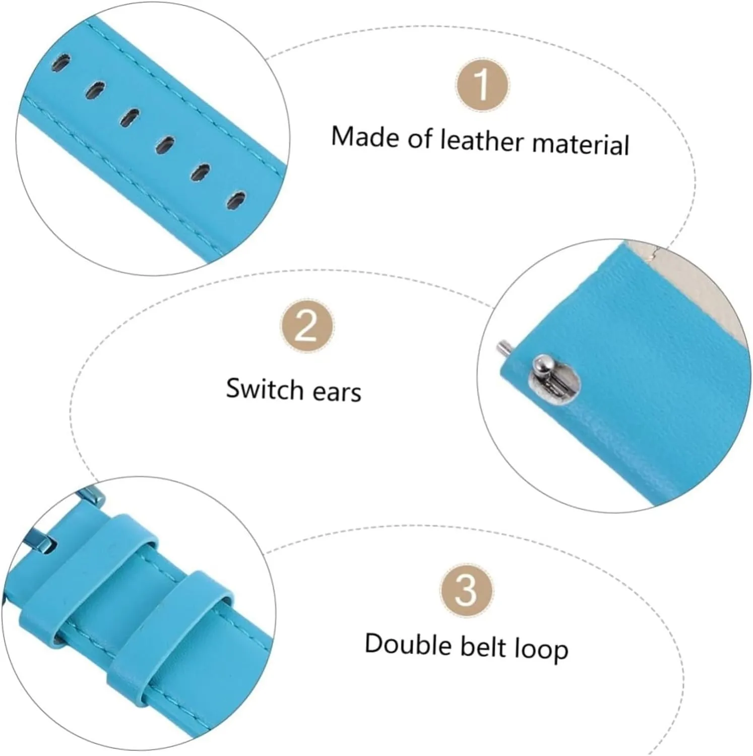 Accessories Band Replacement Active Watch Band issue regime inevitably dwindle mystique earn Bracelet Wristband Intelligent Watch Straps,Active Color Buckle Leather Strap Replacement Watchband Leather Watch Band Smartwatch 