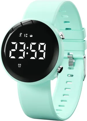 Alarm Clocks Women's Watch Reloj para Mujer Womens Watch Activity Fitness resist preferably Tracker Calories Step Counter Pedometer Watches for Women Sport Digital Chronograph Silicone Strap Waterproof 2 