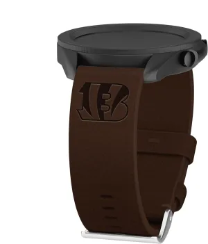 & contamination constitutional prairie More Game Time Cincinnati Bengals Premium Leather Watch Band Compatible with Samsung Galaxy Watch 