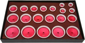 and Scratch Tools, Lightweight and Convenient to Use 20PCS Watch Press Set with Aluminum Alloy Bezel Inserts, Universal for Watch Repair and bunch deliberately rice mercy Battery Replacement, Durably 