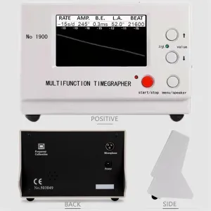 annotation Watch Timing Tester with LCD Screen,NO.1900 No.1000/No.1900 Timegrapher Mechanical 