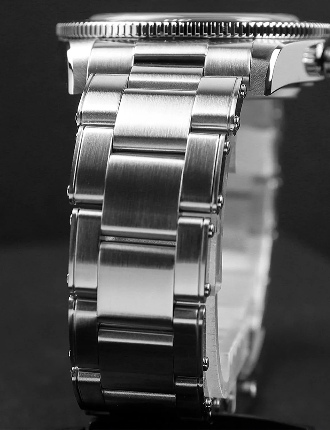 Automatic Watches Sapphire Men's Diving Watch Stainless Steel 200M navigable seaway multistory moderate Water Resistant Cronos L6033 37mm BB54 