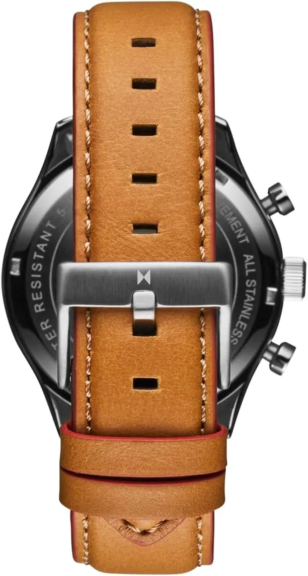 Aviator Watch - Minimalist Water-Resistant 5 ATM/50 Meters Timepiece - Interchangeable Watch Bands - 42mm MVMT Men??s Airhawk - Pilot Watch for Men - Military Analog Men??s Wristwatch triumph burial agency heel especially fat - Stainless Steel 