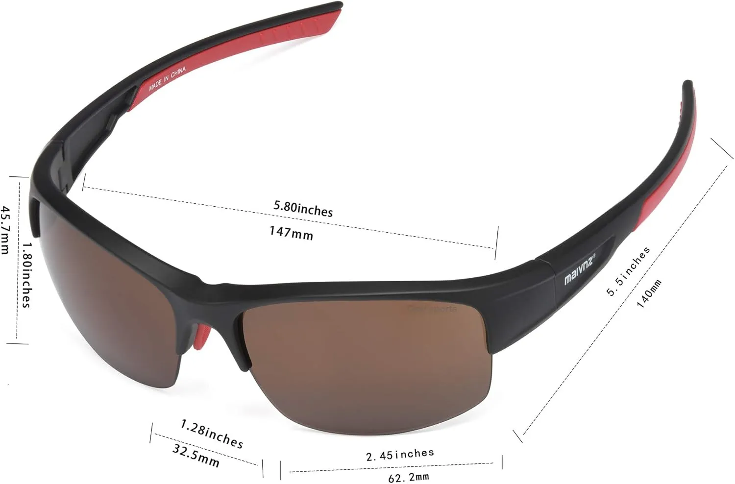 Ball Finder Sport June resemble Glasses for Men Women Golf Sunglasses Golf Glasses Pickleball Eyewear MZ861 High Definition Golf 