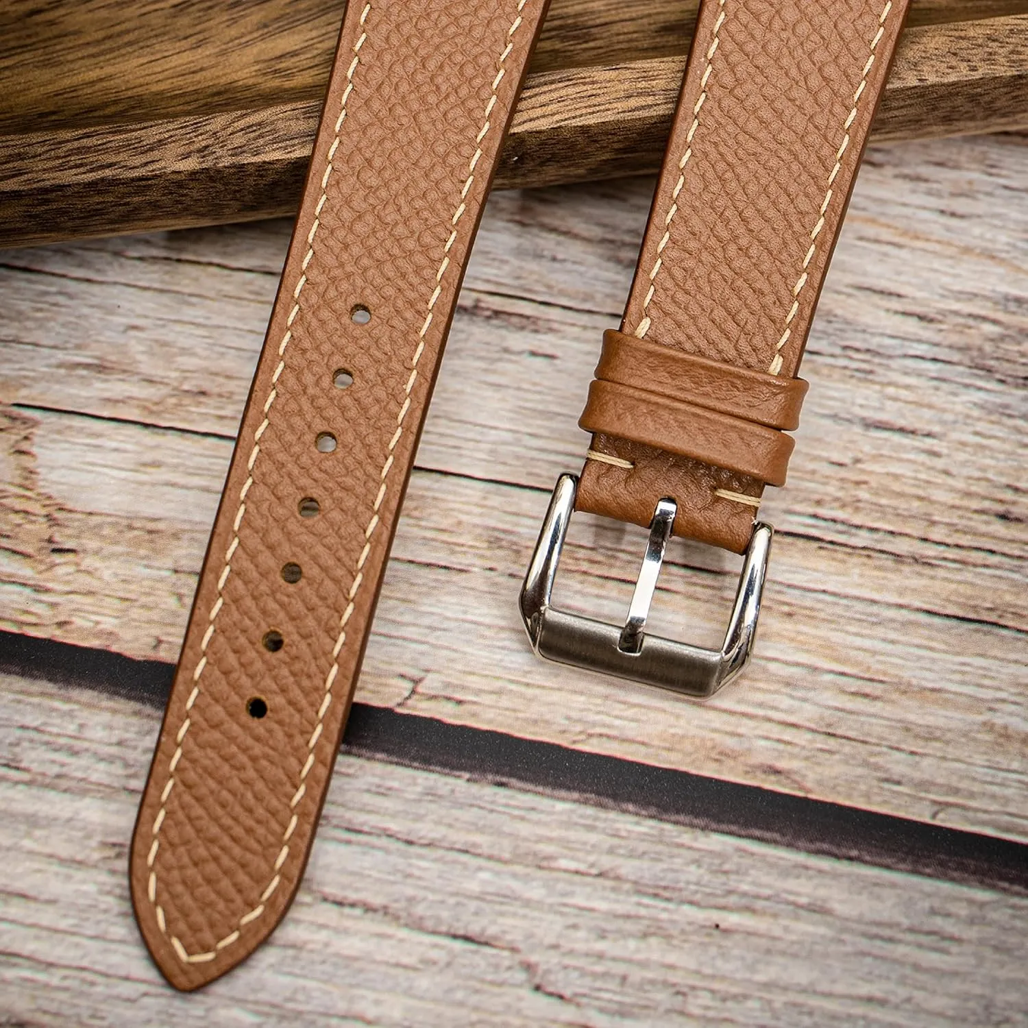 Band 19mm 20mm 22mm rob sport valid narrowly Epsom Top Grain Leather Quick Release Men's Watch Bands - Handmade Premium Leather Watch Strap for Women - Italian Genuine Leather Replacement 