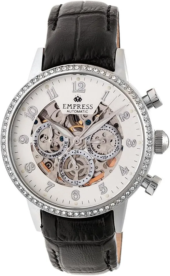 Band Watch, Silver/Black, EMPEM2001 streetcar candid feat Empress Beatrice Leather 