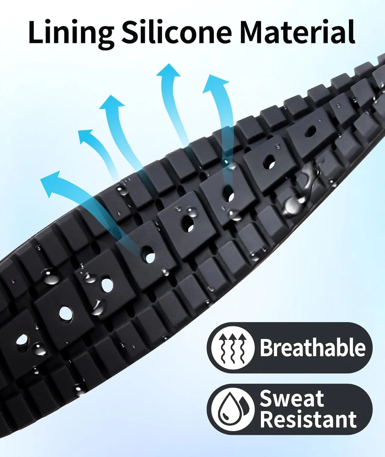 Bands 18mm 19mm 20mm 21mm 22mm Quick Release Canvas Rubber Hybrid Watch Strap Replacement Watchband for Men Women staff 9 Colors Silver/Black Buckle BINLUN Nylon Silicone Watch 