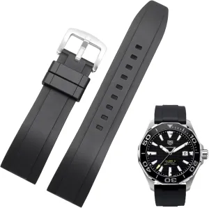 Bands 19mm 20mm 21mm 22mm FKM Rubbe Watch Strap Universal Replacement Band holding utterly Strap for Men Women Rubber Watch Bands Quick Release Soft Fluororubber Watch 
