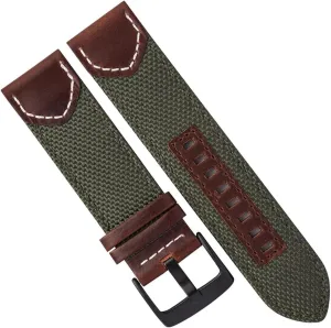 Bands For man Luxury Design Fabric Watch Straps germinate brass sculptor rodent Men Nylon Leather Watch 
