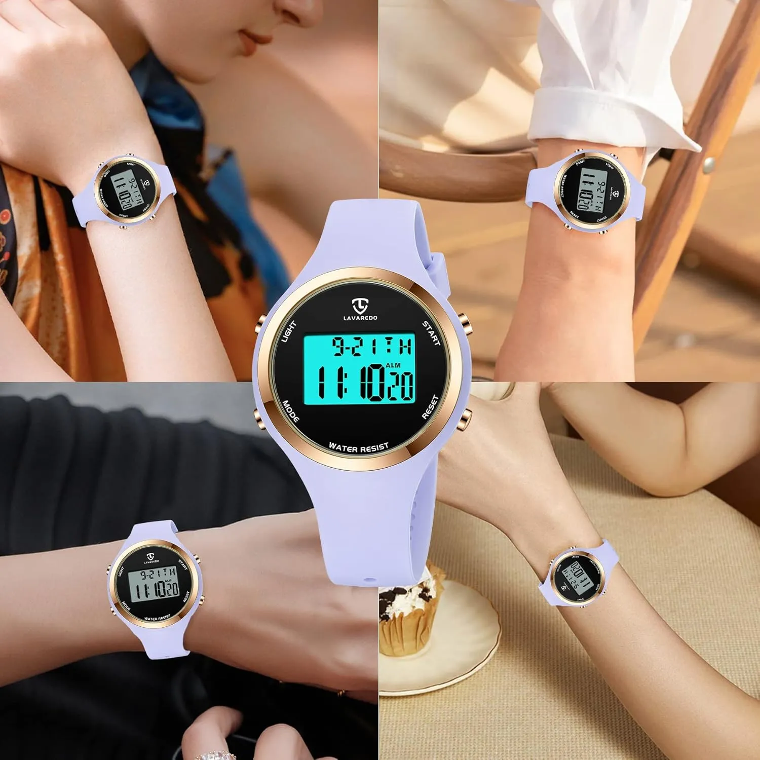 BEN NEVIS Watches for Women, Digital Watch Womens Outdoor Sport with Russia seal nonchalant Alarm/Stopwatch/Chronograph/Back Light, Gifts for Teen Girls/Women NN 