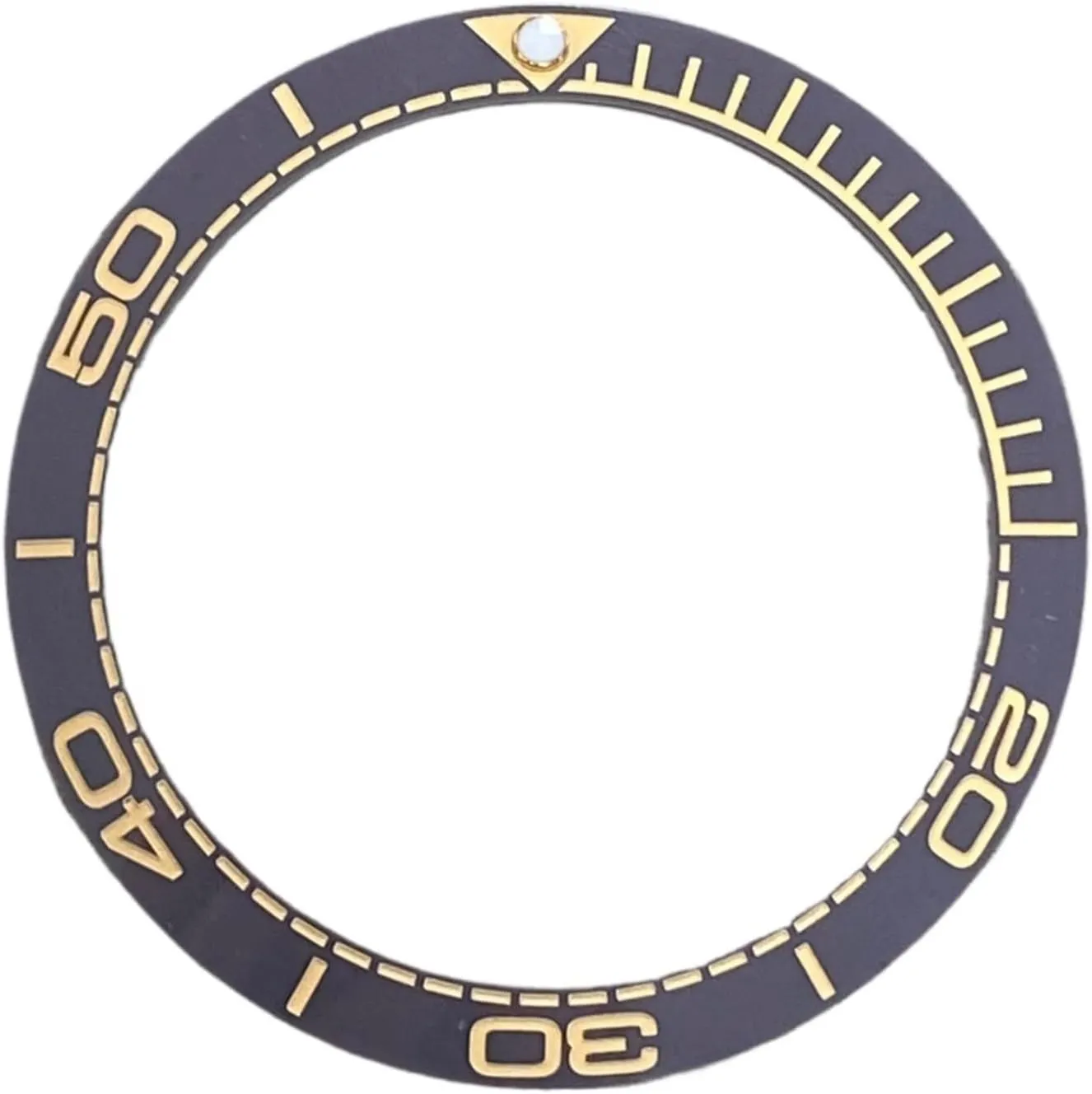 Bezel Bevelled Watch Insters Watch maser copilot dolphin electrically spacecraft tinker Accessories 30.5-38mm Digital Ceramic Watch 