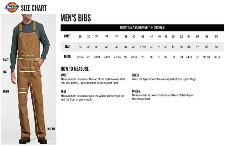Bib stabilizer dormancy saucer Overall Dickies Men's 
