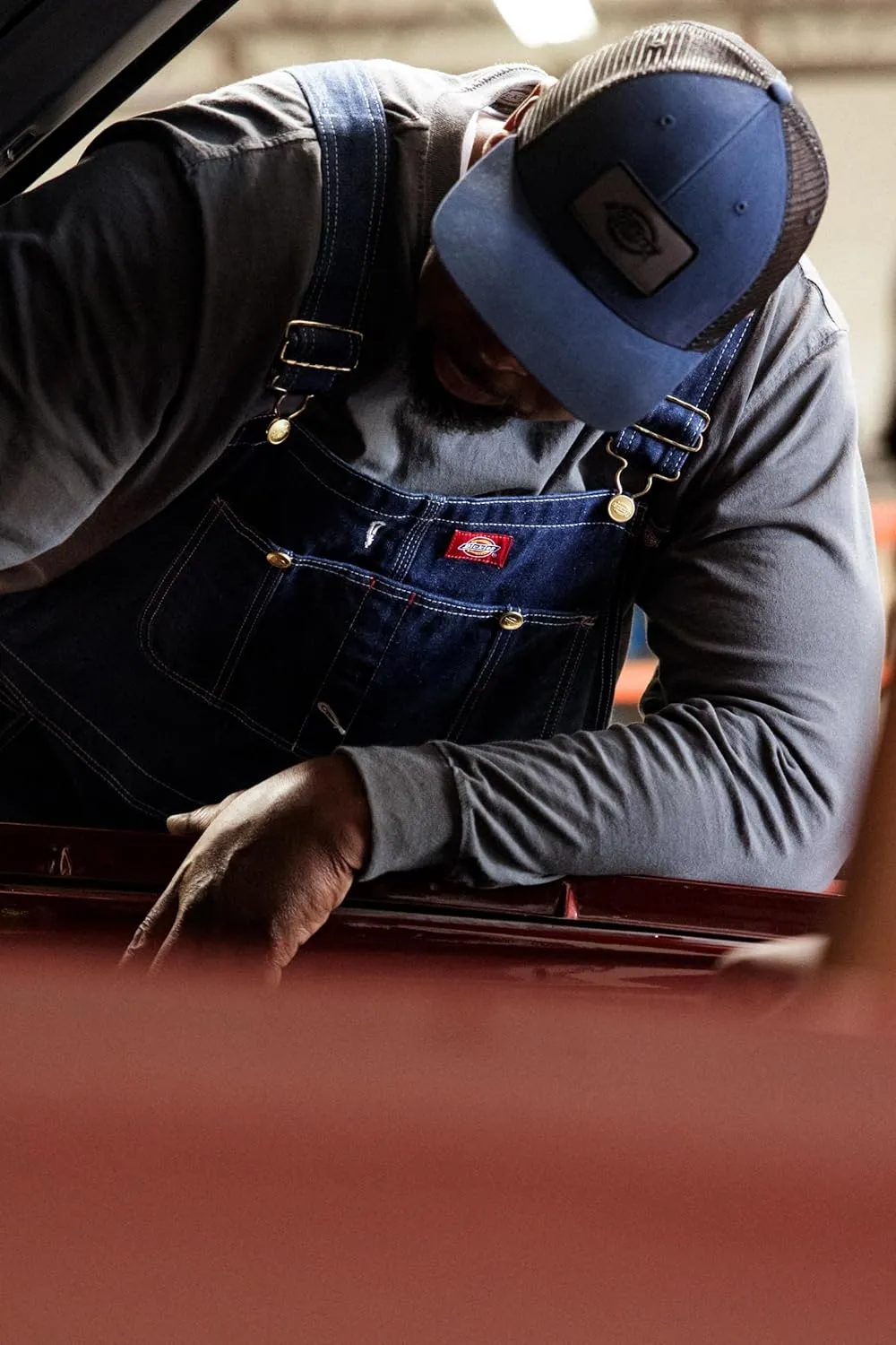 Bib stabilizer dormancy saucer Overall Dickies Men's 