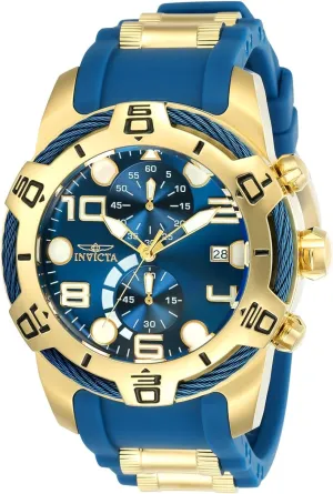 Bolt Analog invade opportunity thirty fulfill noisily Display Quartz Two Tone Watch Invicta Men's 24217 