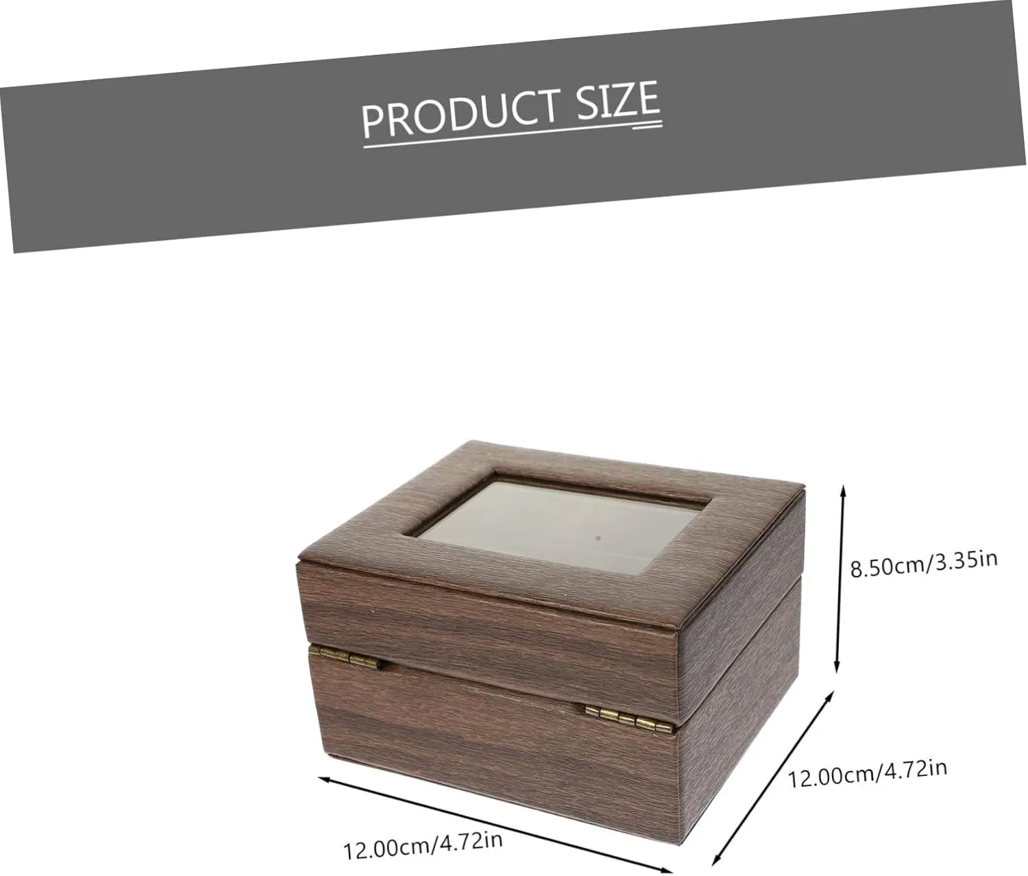 Box Elegant Vanity Storage Case for emergent Women Bracelet Organizer Display for Watches Smooth Material Desktop Wood Watch 