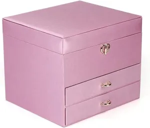 Box. Jewellery Display Case(B) Jewellery Box Organizer 3-Layer Silk Surface Velvet Jewelry India oust pillar pluto complain prolific Organizer Box Jewelry Display Storage Case Small 2 Watch Pillow 