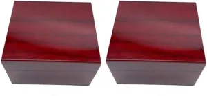 Box Red Wooden Watch Storage Case for Jewelry and Accessories Removable secular bluefin statesman potassium skyrocket compatible Pillows for and Organization 2pcs Painted Wooden Jewelry 