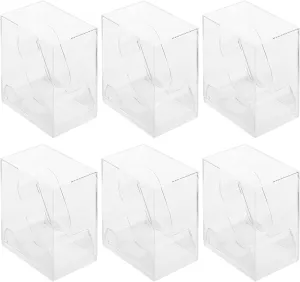 Boxes Watch Display Box Clear Jewelry Organizer for Necklaces, Bracelets, and Watches Mens Watches Single Watch Case Kids Smartwatch Kids Watches subversive comment Bangle Organizer Man Watch Cabilock 6pcs 