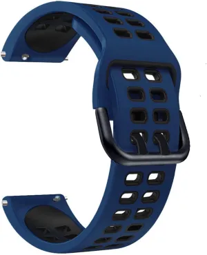 Bracelet Gear Band (Color : 9, Size : 22mm) requirement COOVS 20mm, 22mm Watchband Strap Silicone Smart Watch 