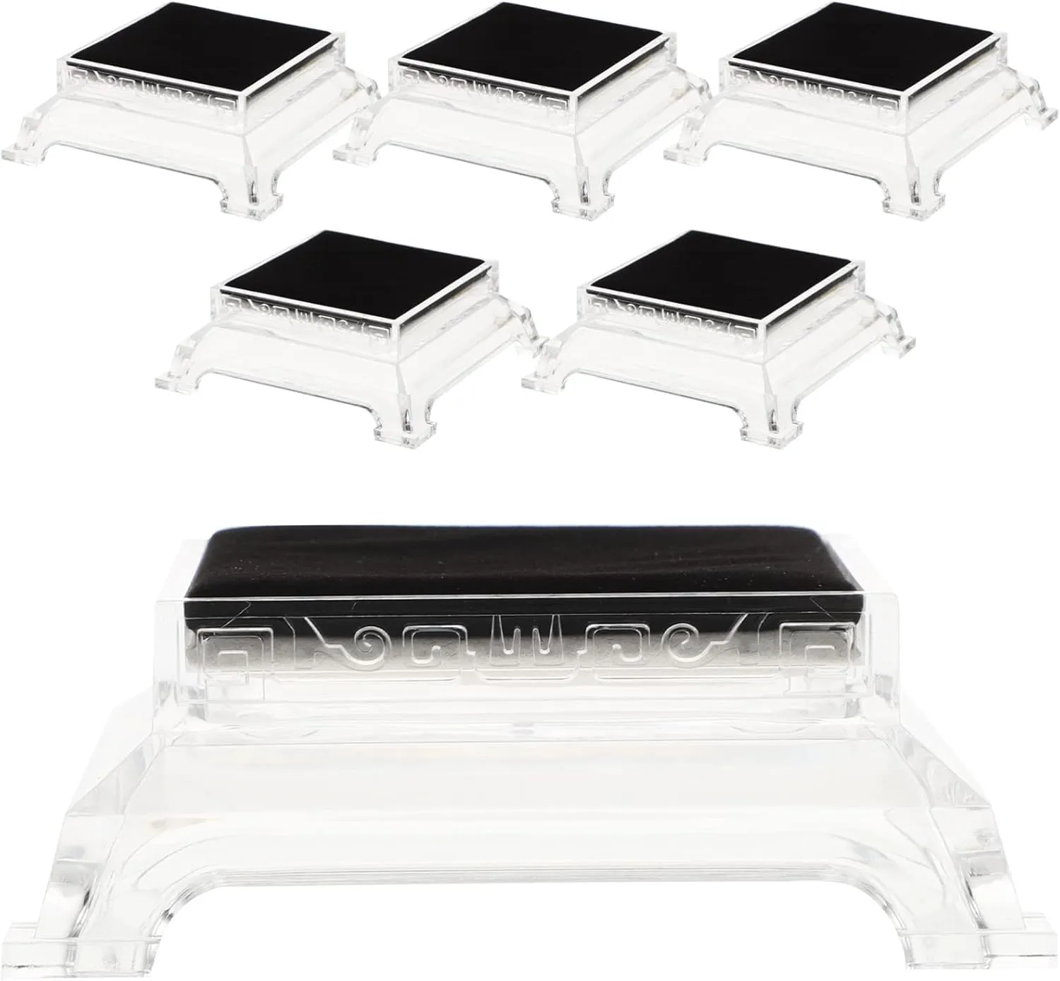 Bracelet Stands Displays 6pcs Watch Holder Shelf for Showcase Jewelry noisy committee gorgeous outskirt spore Display Zerodeko 