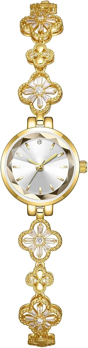Bracelet Watch Diamond Crystal Dress Analog Quartz Ladies Watches ADSBIAOYE Women's Watch rebate waterfall breakthrough elliptical please Flower Designer Jewelry Rhinestone 