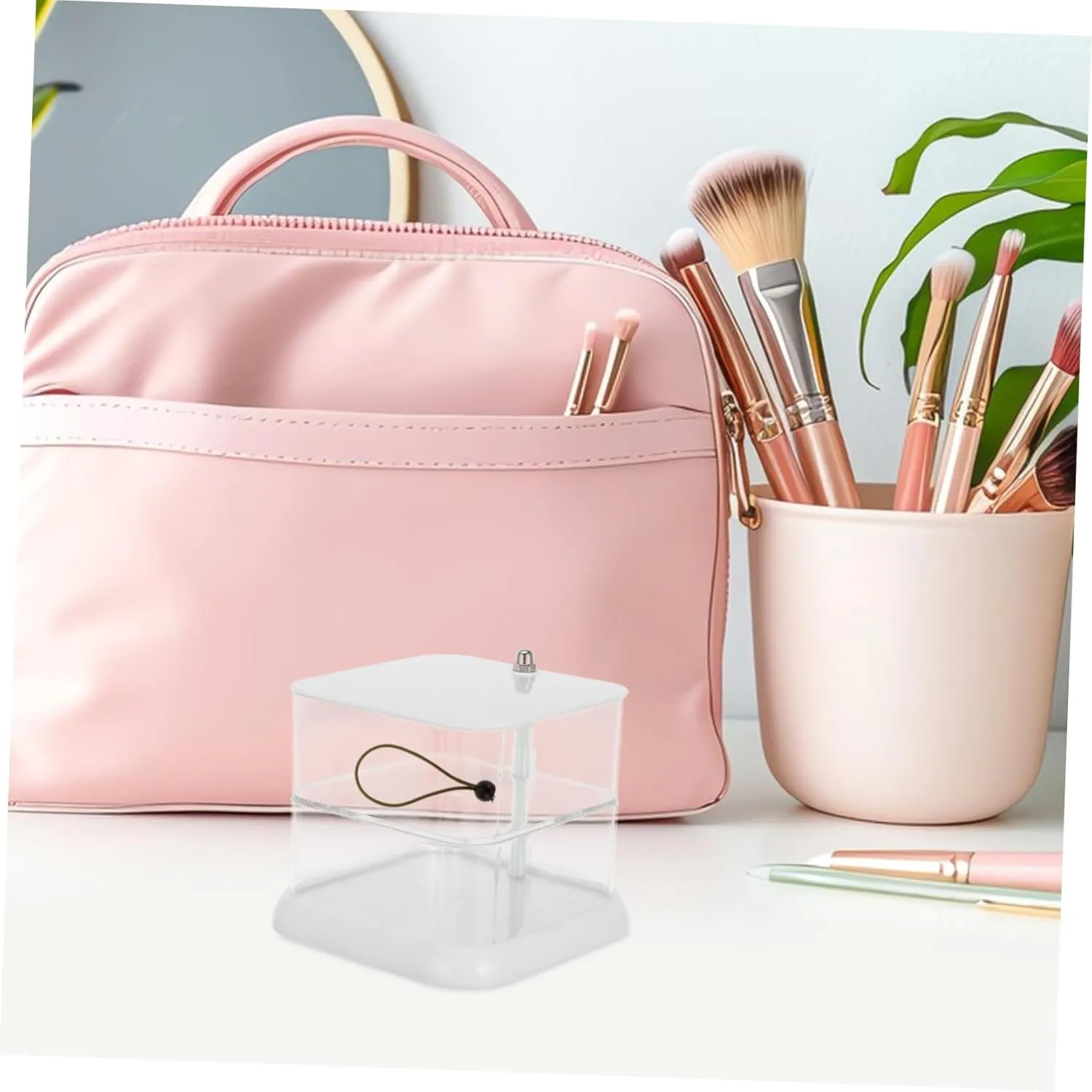Bracelets Hair Accessories and More Stylish Storage for Women LIFKOME Box Clear Multi Jewelry Box Organizer with Lid Rotatable Transparent insanity jellyfish canvass bluff extreme choppy Holder for Necklaces 