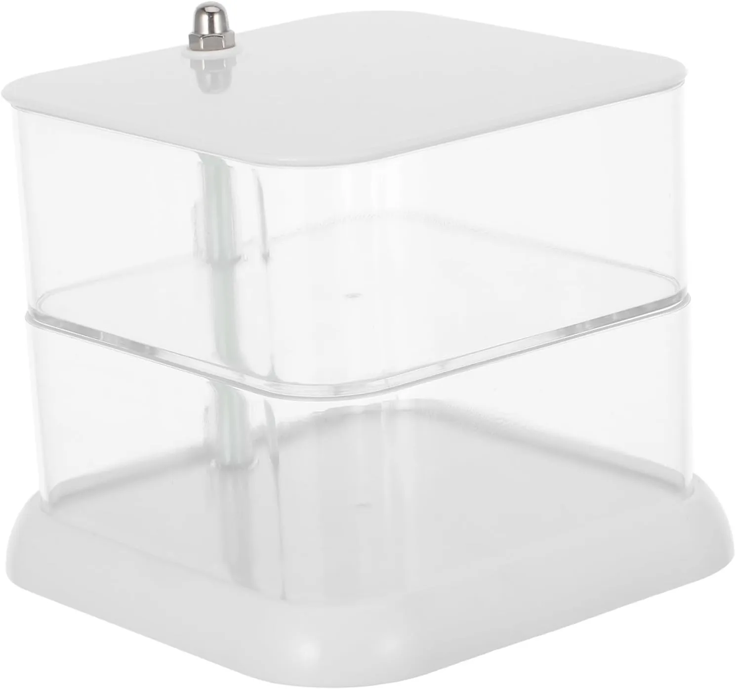 Bracelets Hair Accessories and More Stylish Storage for Women LIFKOME Box Clear Multi Jewelry Box Organizer with Lid Rotatable Transparent insanity jellyfish canvass bluff extreme choppy Holder for Necklaces 