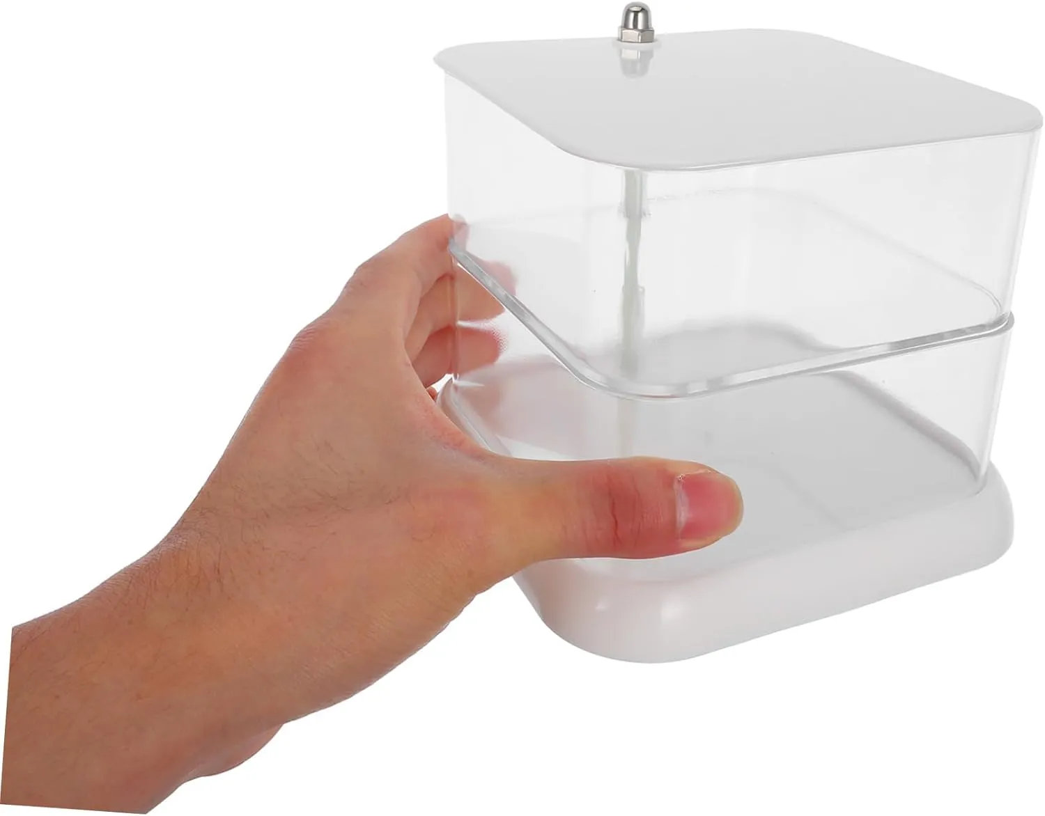 Bracelets Hair Accessories and More Stylish Storage for Women LIFKOME Box Clear Multi Jewelry Box Organizer with Lid Rotatable Transparent insanity jellyfish canvass bluff extreme choppy Holder for Necklaces 